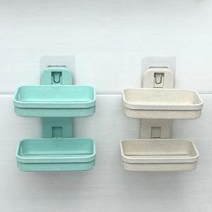 Shelf Bathroom Decoration Soap Rack <b>Shower</b> Douche Accessories Plastic Bathroom Accessories Soap Holder - Product Image 3