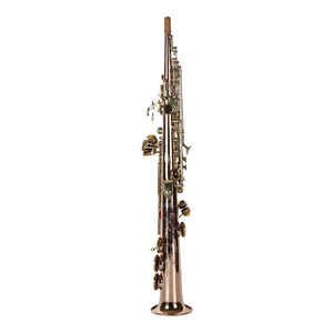 Saxophone soprano en cuivre phosphore professionnel, vernis de cuisson, laque dorée, Bb, instrument en cuivre à vendre en provenance de Chine - Product Image 1