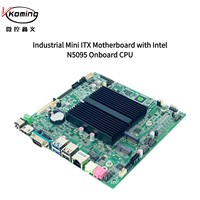 Carte mère industrielle embarquée Mini ITX X86, Intel Celeron N5095, DDR4, VGA, LVDS, 6 ports COM, triple affichage