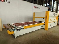 Ligne de production de meubles HDF/MDF stratifié bois porte aminateur presse à vide machine pour porte d'armoire