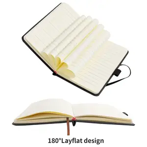 Usine A6 A7 petit Mini cahier bureau école Papeleria Portable poche en cuir Pu cahier personnalisé Journal bloc-notes