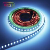 Guangdong tira de luz direccionable inteligente DMX512 5050RGBW 60LEDS persiguiendo tira de luz DC24V LED tira de luz programable flexible