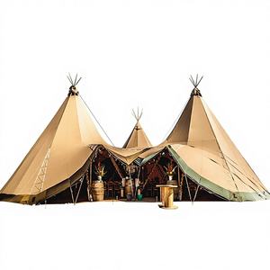 Carpa de Exhibición Personalizada de Fábrica, Carpa India de Lujo para Campamentos al Aire Libre, Vacaciones, Protección Solar, Quiosco Grande, <span class=keywords><strong>Centro</strong></span> de Servicio - Product Image 1