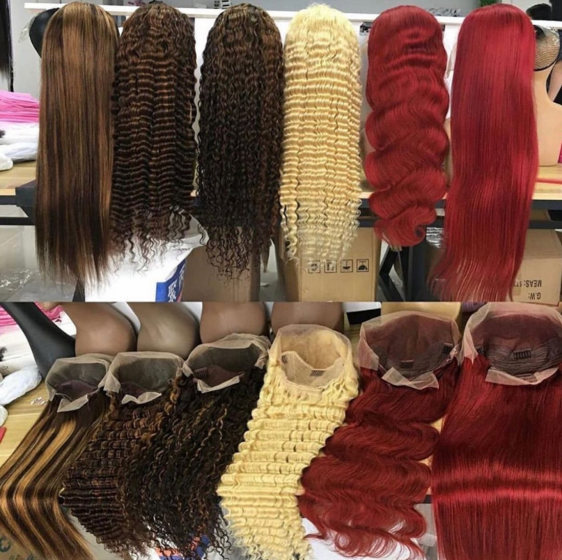 วิกผมลูกไม้ด้านหน้า13x4