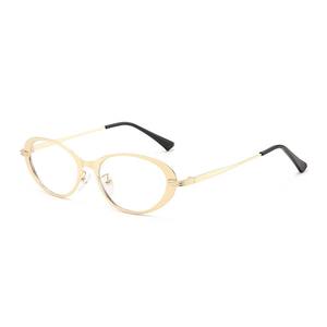<span class=keywords><strong>Gafas</strong></span> de Sol Retro Ovaladas con Marco Metálico para <span class=keywords><strong>Mujer</strong></span>, Protección UV400, Estilo Urbano, Lentes Ópticas, Estilo Francés, <span class=keywords><strong>Gafas</strong></span> de Sol para Hombre - Product Image 6