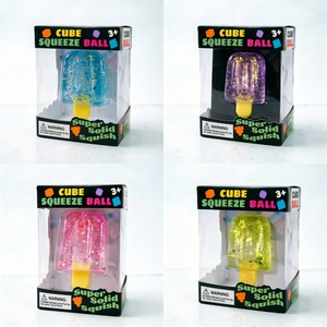 Boules anti-stress à pression en forme de bâtonnets glacés, jouets sensoriels à rebond lent pour l'entraînement sensoriel et la relaxation, outils anti-stress très demandés - Product Image 5