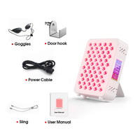 Panneau de lumière rouge de qualité professionnelle 180W 660nm 850nm, appareil LED portable, équipement de beauté de bureau, utilisation à domicile, en voyage ou au bureau