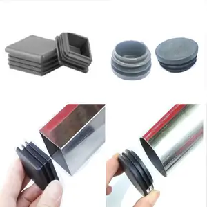 plastic screw pipe end caps for square plastic plug tubing end cap plastic pipe plugs