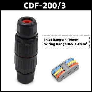 IP68 ngoài trời không thấm nước kết nối điện OEM dây kết nối không thấm nước tôi hình dạng điện kết nối không thấm nước - Product Image 4