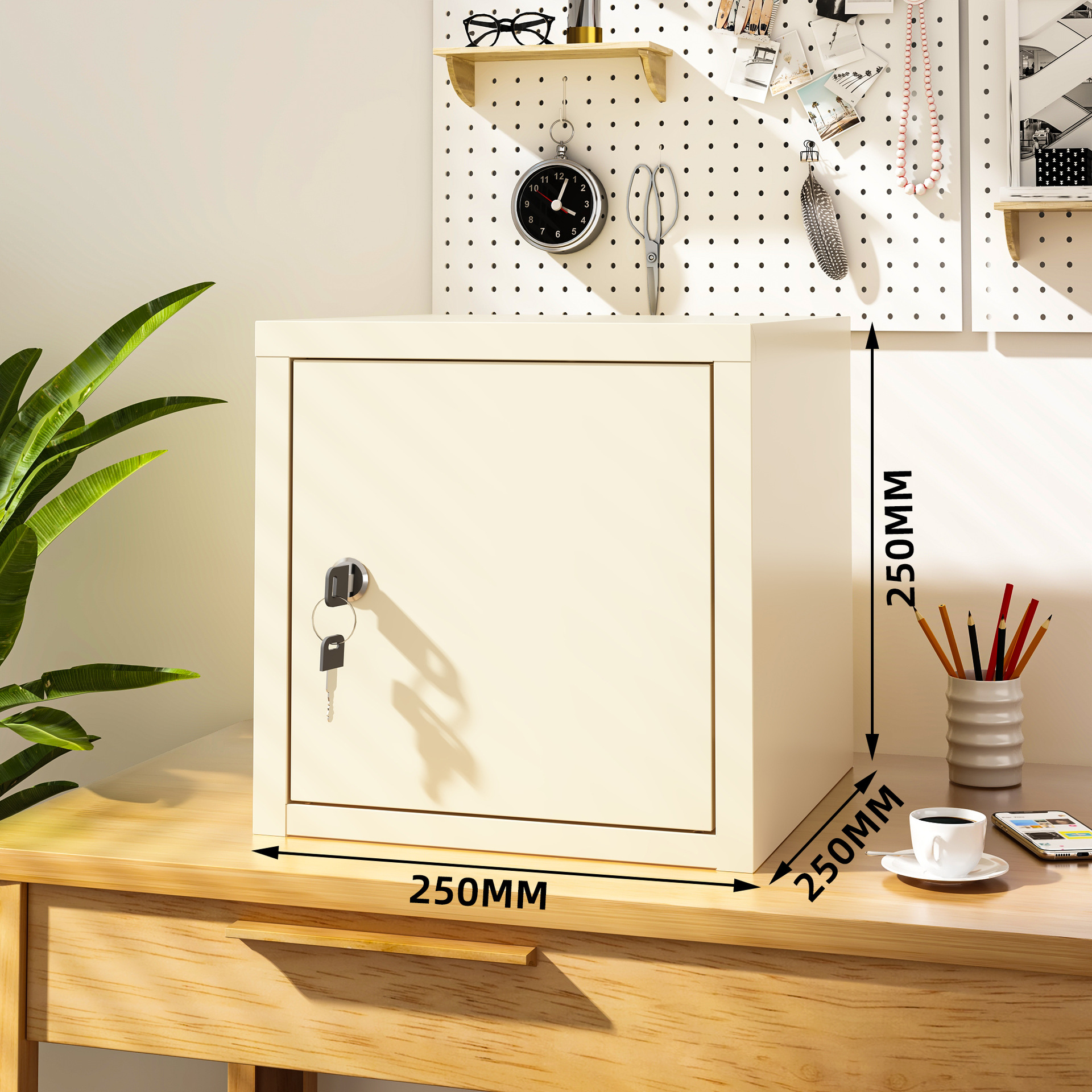 Beige key design [25*25*25]