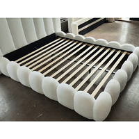 PZCN HOME Fleece Bubble Cloud Maßgefertigte Großhandels-Stoff-Schlafzimmermöbel mit Stauraum Multifunktional