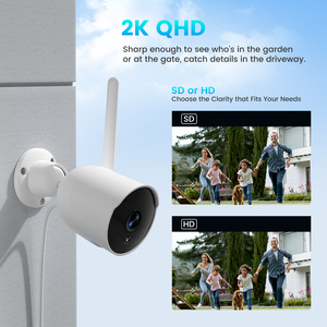 Girier tuya <span class=keywords><strong>Camera</strong></span> an ninh thông minh còi báo động tầm nhìn ban đêm 4MP trong nhà/ngoài trời máy ảnh với âm thanh 2 chiều - Product Image 6