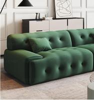 Ensemble de canapés en tissu italien Roche Bobois Design moderne minimaliste Caractéristiques droites simples pour petits appartements entrepôts