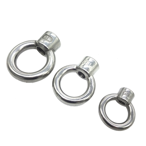Anello <span class=keywords><strong>di</strong></span> Sollevamento Rotondo DIN582 in Acciaio Inox per Uso Industriale, Nautico e <span class=keywords><strong>di</strong></span> Sollevamento, Componenti per Macchinari - Product Image 4