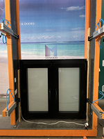 Fenêtre en aluminium à rupture de pont thermique Minglei, triple vitrage intelligent, basculante et pivotante