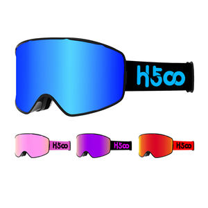 הטוב ביותר סין מפעל ללא מסגרת hd עדשת אופנה גברים אישה skidglasogon סנובורד משקפי שלג משקפיים סקי משקפי - Product Image 6