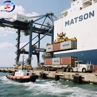 Transitaire maritime international, déclaration et dédouanement, livraison à la porte vers la Belgique, l'Europe