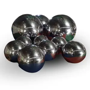 Chine Offre Spéciale PVC flottant coloré sphère miroir ballon gonflable miroir boule noël/événement/fêtes décoration Fabricants