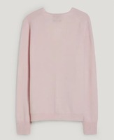 Großhandel Maßgeschneiderte Damen Klassische V-Ausschnitt Strickjacke Einfarbig Basic Einreihiger Pullover Langarm