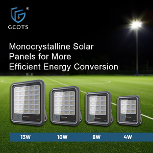 GCOTS Outdoor Aluminum 50W 100W 150W 200W Solar Floodlights for Stadium High Brightness LED <b>Flood</b> <b>Light</b> - Product Image 3