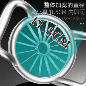 304 thép không gỉ Hướng dẫn sử dụng trái cây Slicer và corer cho slicing táo Cam Dưa Hấu - Product Image 5