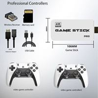 Consola de Juegos Arcade HD 4K M15 con 2 Controles para TV, Compatible con Game Player Stick, Precio de Fábrica