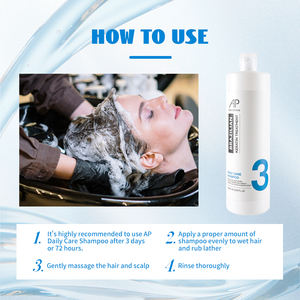 1000ml Refrescante Anti-Frizz Prevenção da Perda de Cabelo QUERATINA CUIDADOS DIÁRIA <span class=keywords><strong>SHAMPOO</strong></span> No.3 para Casa e Uso do Salão - Product Image 5