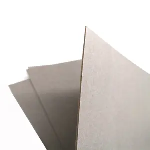 Resistencia plegable gris tablero duro de papel cartón hojas