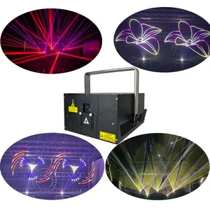 Lampu Laser disko 3D dalam ruangan Bar pesta cuci semua dalam satu malam 15W