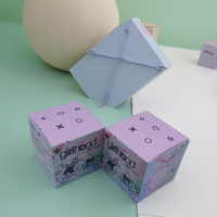 Petite boîte-cadeau en carton avec logo personnalisé Nouveau design avec emballage de jouets mystérieux à l'aveugle Matériaux recyclés