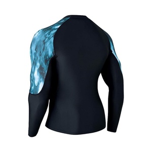Chemises de protection solaire UPF personnalisées à manches longues en polyester, élasthanne et nylon pour MMA, vêtements de compression - Product Image 3