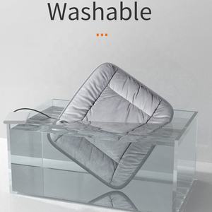 Cojines para silla de oficina Anjuny, almohada para glúteos para sentarse durante mucho tiempo, infrarrojo lejano, calentamiento rápido para aliviar el dolor, cojín calefactor - Product Image 3