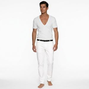 Camiseta Deportiva para Hombre, Modal, Malla Transpirable, Corte Regular, 180g, Alta Calidad, Elástica en 4 Direcciones, con Aberturas Laterales - Product Image 1