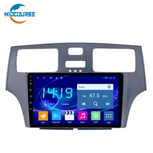 8Core 4G + 64G Pemutar Multimedia Mobil, Radio DVD GPS Android 10 DVD Mobil untuk Lexus ES ES250 ES300 ES330 2004 2005 200 ~