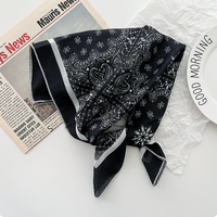 Katoenen zweetdoek met custom digitale print, vierkante bandana, zacht en absorberend, voor gym, yoga, hardlopen, workout, kinderen, reizen