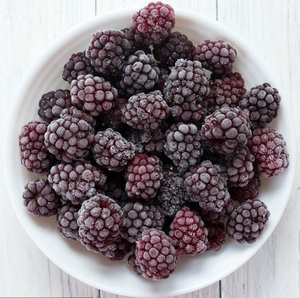 2025 nouvelle saison IQF usine de mûres congelées exportation directe prix de gros en vrac mûres 70% noir No Suger - Product Image 4