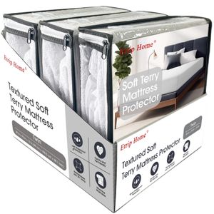 2025 Beliebtester Maßgefertigter Matratzenschoner, Rutschfester Wasserdichter Matratzenbezug aus Baumwoll-Frottee - Product Image 1