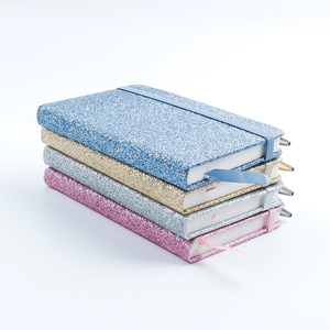 Juego de bolígrafos con diamantes de imitación para cuaderno de bolsillo, bolígrafos de cristal, Mini Diamante de tapa dura, diario con purpurina, <span class=keywords><strong>escritorio</strong></span> de oficina para mujer - Product Image 3