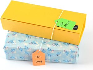 Bán Buôn Nhiều Màu Giấy Giá Treo Thẻ Với Dây Cho Sân Nhà Để Xe Bán Hàng Quà Tặng Handmade Stuff Đồ Trang Sức Quần Áo - Product Image 2