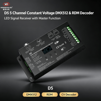 Décodeur DMX OLED 5CH*6A 12-24VDC CV D5