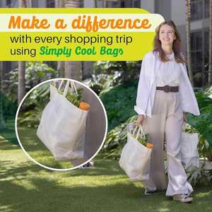 Sacs de courses en gros personnalisés avec logo, grands, en non-tissé, lavables, recyclables, pour l'épicerie, en vrac - Product Image 5