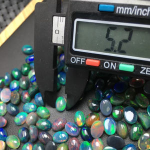 オーストラリアブラックオパール天然宝石とクリスタルReikiヒーリングストーンカラフルオパールカボション宝石装飾用 - Product Image 4