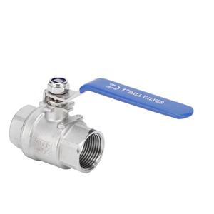 2PC van nước Hướng dẫn sử dụng thép không gỉ nữ ren Hướng dẫn sử dụng van 304 316 nổi ren kết thúc bóng van - Product Image 3