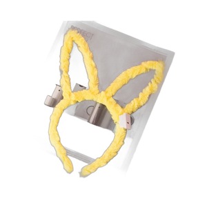 Serre-tête lumineux en peluche avec oreilles de lapin et lumières LED pour fête, jouet pour enfants, coiffe décorative à plumes - Product Image 4