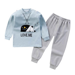 Amben 2021 Nouveaux arrivages Vêtements pour bébés Vente en gros Ensembles de vêtements pour bébés 100% coton Casual Wor Pyjamas d'hiver Vêtements pour enfants à manches longues - Product Image 6