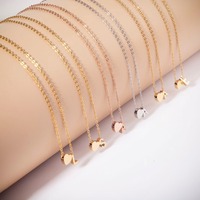 Collar con colgante de letra inicial de corazón chapado en oro rosa de acero inoxidable, nombre, amistad, regalo de cumpleaños, Collar personalizado