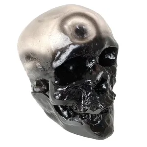 人类头骨模型Cromian头骨高品质黑色人类头骨