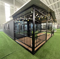 Nouvelle maison conteneur préfabriquée extensible de 20 pieds, maisons conteneurs de luxe prêtes à vivre, maison conteneur