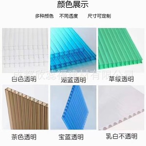 XINRUIFU Honeycomb Polycarbonate Sheet 6mm Flame Retardant For Greenhouse Balcony Rain Shelter - Product Image 4