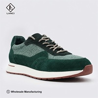 LANCI Fabricants de chaussures de sport de luxe en gros, baskets personnalisées avec logo pour hommes, baskets respirantes de créateur
